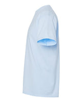Pretreated Tultex 290 Unisex Heavyweight Jersey T-Shirt - Baby Blue - Side