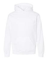 Pretreated Tultex 320Y Youth Hooded Sweatshirt - White