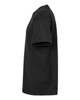 Pretreated Tultex 290 Unisex Heavyweight Jersey T-Shirt - Black - Side