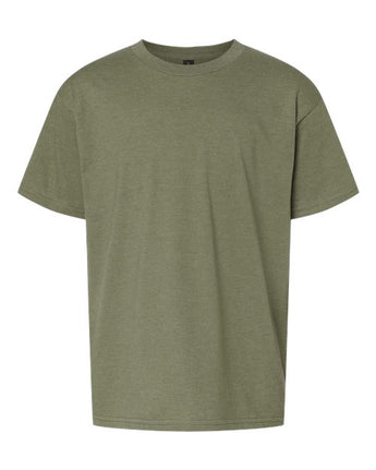 Pretreated Gildan 64000BCVC Softstyle CVC Youth T-Shirt - Cactus