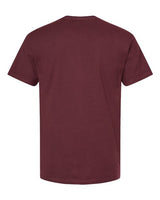 Pretreated Tultex 290 Unisex Heavyweight Jersey T-Shirt - Burgundy - Back