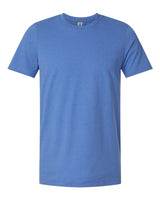 Pretreated Tultex 602CVC Unisex Combed CVC T-Shirt - Heather Columbia Blue