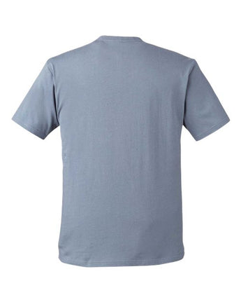 Pretreated econscious EC1070 Unisex Reclaimist Fiber Vibes T-Shirt - Basalt Grey - Back