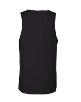 Pretreated Next Level 3633 Unisex Cotton Tank - Black - Back
