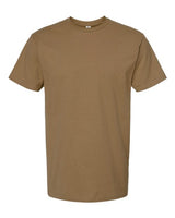Pretreated Tultex 290 Unisex Heavyweight Jersey T-Shirt - Desert Brown