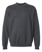 Pretreated Gildan SF000B Youth Softstyle Midweight Crewneck Sweatshirt - Dark Heather