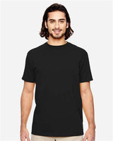 Pretreated econscious EC1000 Unisex Classic T-Shirt - Black - On Model