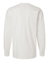 Pretreated Next Level 7211 Unisex Heavyweight Long Sleeve Tee - Bone - Back