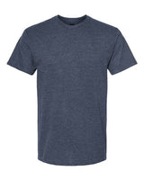 Pretreated Tultex 290 Unisex Heavyweight Jersey T-Shirt - Heather Denim