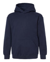 Pretreated Tultex 320Y Youth Hooded Sweatshirt - Navy