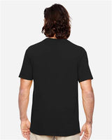 Pretreated econscious EC1000 Unisex Classic T-Shirt - Black - On Model - Back