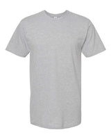 Pretreated Tultex 290 Unisex Heavyweight Jersey T-Shirt - Heather Grey