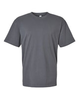 Pretreated American Apparel 5389 Unisex Sueded Tee - Sueded Asphalt