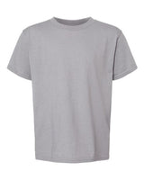Pretreated Gildan 64000BCVC Softstyle CVC Youth T-Shirt - Cement