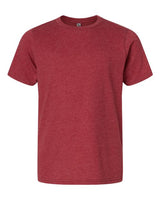 Pretreated Next Level 3312 Youth CVC Tee - Cardinal