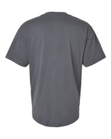 Pretreated American Apparel 5389 Unisex Sueded Tee - Sueded Asphalt - Back