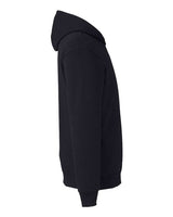 Pretreated econscious EC5300 Unisex Reclaimist Fiber Hooded Sweatshirt - Black - Side