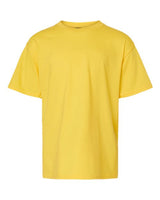 Pretreated Gildan 64000BCVC Softstyle CVC Youth T-Shirt - Daisy Mist
