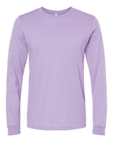 Pretreated BELLA+CANVAS 3501 Unisex Jersey Long Sleeve Tee - Dark Lavender