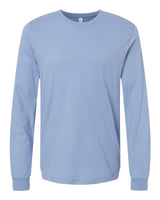 Pretreated BELLA+CANVAS 3501 Unisex Jersey Long Sleeve Tee - Lavender Blue