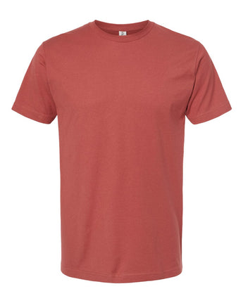 Pretreated Tultex 202 Unisex Fine Jersey T-Shirt - Terracotta