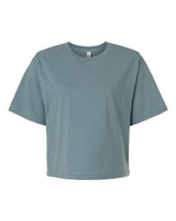 Pretreated American Apparel 102 Women's Fine Jersey Mid-Length Boxy Tee - Arctic
