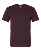Pretreated Next Level 3600 Unisex Cotton Short Sleeve Crew - Oxblood