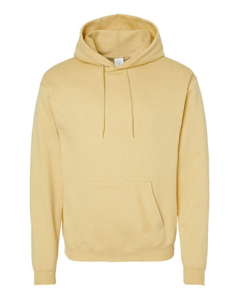 Pretreated Hanes P170 Unisex Ecosmart Hooded Sweatshirt - Athletic Gold