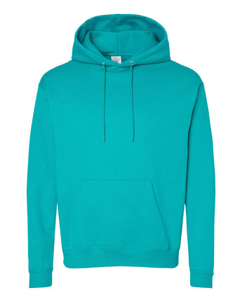 Pretreated Hanes P170 Unisex Ecosmart Hooded Sweatshirt - Athletic Teal