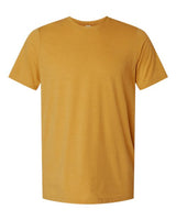 Pretreated Tultex 602CVC Unisex Combed CVC T-Shirt - Heather Mustard
