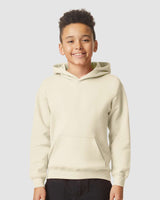 Pretreated Gildan SF500B Softstyle Youth Hooded Sweatshirt - Sand