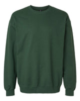 Pretreated Gildan SF000 Softstyle Midweight Crewneck Sweatshirt - Forest Green