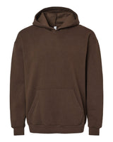 Pretreated American Apparel RF498 Unisex ReFlex Fleece Hoodie Sweatshirt - Brown