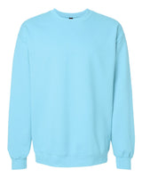 Pretreated Gildan SF000 Softstyle Midweight Crewneck Sweatshirt - Sky