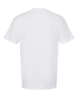 Pretreated Tultex 290 Unisex Heavyweight Jersey T-Shirt - White - Back