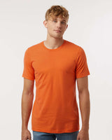 Pretreated Tultex 602 Combed Cotton T-Shirt - Orange