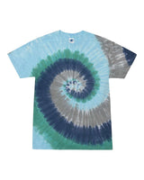 Pretreated Colortone 1000 Unisex Multi-Color Tie-Dyed T-Shirt - Earth