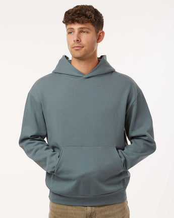 Pretreated Independent Trading Co. IND280SL Unisex Avenue Midweight Hooded Sweatshirt - Blue Magic