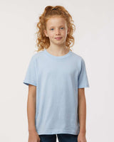 Pretreated Tultex 235 Youth Fine Jersey T-Shirt - Baby Blue