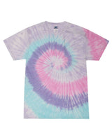 Pretreated Colortone 1000 Unisex Multi-Color Tie-Dyed T-Shirt - Unicorn