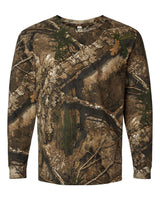 Pretreated Code Five 3981 Realtree Camo Long Sleeve T-Shirt - Realtree APX