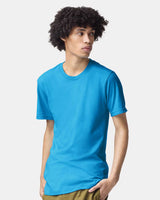 Pretreated American Apparel 2001CVC Unisex CVC Tee - Heather Teal