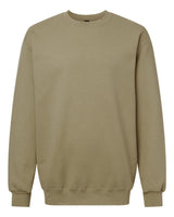 Pretreated Gildan 19000 Unisex Hammer Maxweight Crewneck Sweatshirt - Olive