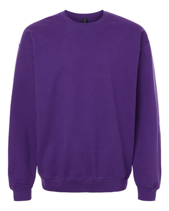 Pretreated Gildan SF000 Softstyle Midweight Crewneck Sweatshirt - Purple
