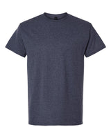 Pretreated Gildan 3000 Light Cotton T-Shirt - Heather Navy