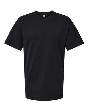Pretreated American Apparel 5389 Unisex Sueded Tee - Sueded Black
