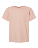 Pretreated Gildan 64000BCVC Softstyle CVC Youth T-Shirt - Dusty Rose