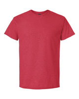Pretreated Gildan 3000 Light Cotton T-Shirt - Heather Red