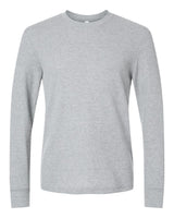 Pretreated Next Level 8211 Unisex Ideal Thermal Long Sleeve T-Shirt - Heather Grey