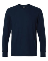 Pretreated Next Level 8211 Unisex Ideal Thermal Long Sleeve T-Shirt - Midnight Navy